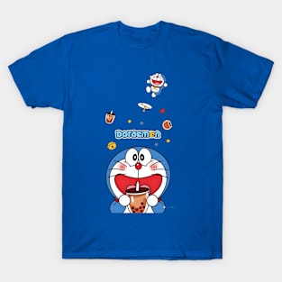 doraemon dorayaki boba T-Shirt